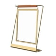thumbnail image 1 of simhoa Creative Photo Frames Art Poster DIY Metal Tabletop Display for Decoration Home Gold, 1 of 8