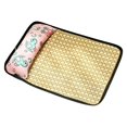 thumbnail image 1 of Popular Home Essentials, Summer Pet Mat with Pillow Breathable Pad for Dogs Cats Comfortable Bed for Small/Medium Indoor Outdoor Use To Keep Cool In Hot Weather, 1 of 9