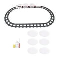 thumbnail image 2 of lionlar Train Électrique Jouets Jeu de Rôle Train pour Enfants Cadeaux Fête Anniversaire 3 Wagon, 2 of 4