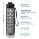 thumbnail image 4 of Botella deportiva Botella de agua motivacional de 1L con pajita y marcador de tiempo Botella deporti Tomshoo Botella deportiva, 4 of 7