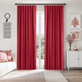 thumbnail image 1 of Cortinas térmicas ANRODUO, opacas, color rojo, 107 x 213 cm, 2 paneles, 1 of 6