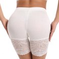 thumbnail image 5 of XIAONU Women's Lace Safety Shorts Stretch Fit Casual Bottoms, 5 of 6