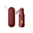 thumbnail image 3 of Mini Umbrella Tiny Umbrella Small Folding Umbrella Waterproof Lightweight Red, 3 of 8