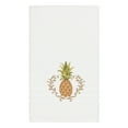 thumbnail image 2 of Authentic Hotel and Spa Turkish Cotton Pineapple Embroidered White Bath Towel, 2 of 3
