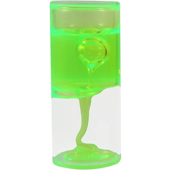 1 Slime Ooze Liquid Dripping Goo Timer - Calm Down Jar - Soothing and Calming Motion - Liquid Timer Sensory Office Desk Toy - Visual Stimulation (Random Color)