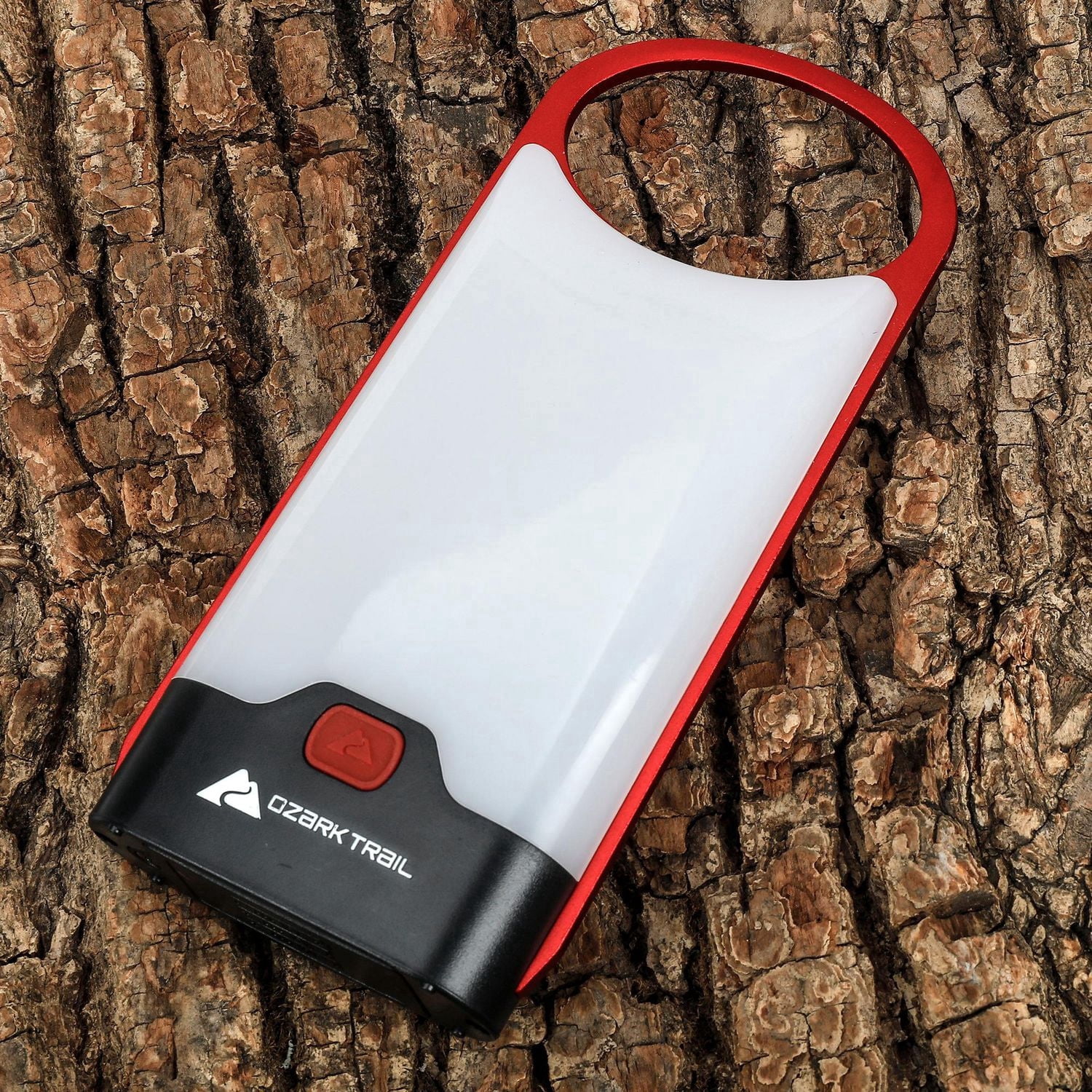 Ozark Trail 160 Lumen LED Aluminum Thin Frame Battery Lanterns Red
