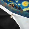thumbnail image 4 of Homewish Starry Night Dachshund Twin Duvet Cover,Cartoon Pet Dog Twin Bedding,Black Reversible,2pcs,1 Duvet Cover and 1 Pillowcase, 4 of 6