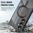 thumbnail image 2 of for Samsung Galaxy S24 Plus 5G Magnetic Case, Luxury Sparkle Glitter Case Cover Soft TPU Full Camera Lens Protection Bling Anti-Scratch Shockproof Case for Samsung Galaxy S24 Plus-Black, 2 of 14