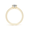 thumbnail image 2 of ANGARA Natural Princess-Cut 1.05 ct Diamond Engagement Ring in 14K Yellow Gold for Women (Size-5.5mm| Color-K| Clarity-I3) | Anniversary, Jewelry Gift for Women | Natural Diamond Ring, 2 of 9