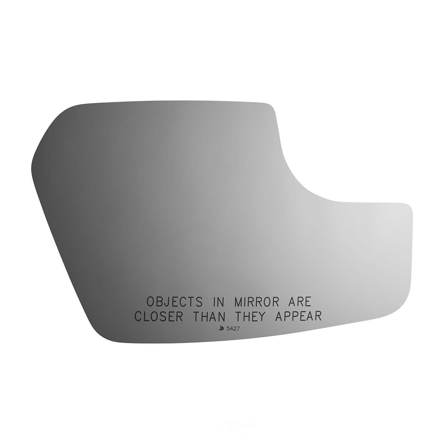 Burco Side View Mirror Replacement Glass - Clear Glass - 5427