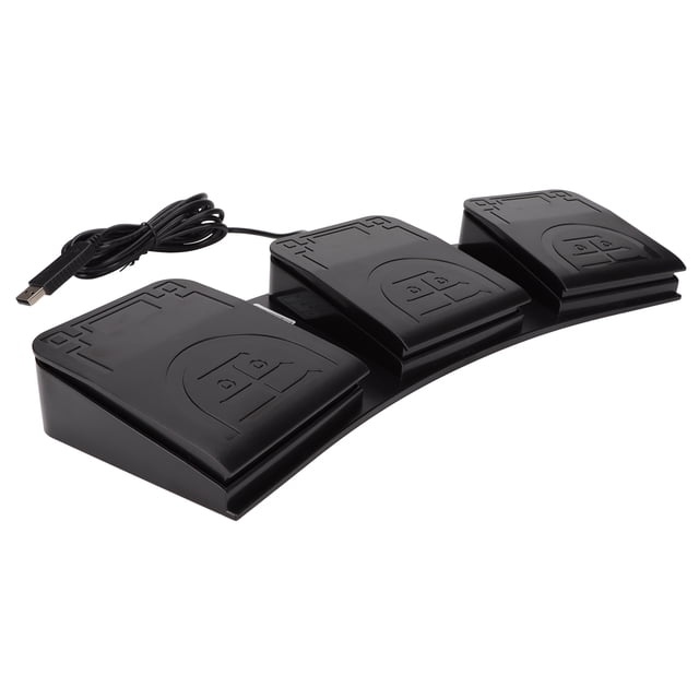 Pedal Para Juegos, Función MIDI Material ABS Interruptor Mecánico Pedal USB Para Control De Instrumentos Para Jugar Juegos