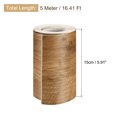 thumbnail image 2 of REGALWOVEN Wood Grain Tape,Wall Paper Border Sticker Self-Adhesive Wood Grain Repair Patch Brown 5.91"x16Ft, 2 of 6