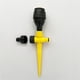 thumbnail image 4 of Alloy Garden Sprinklers Ground Insert 4 Points Medium Distance Sprinkler360 Degree Automatic Rotating Sprinkler New Sprinkler Head Outdoor Large Area Sprin, 4 of 9