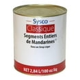 thumbnail image 1 of Sysco Classic Sirop Léger Sections de Mandarine à l'Orange 2.84LT/100oz, 1 of 5