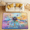 Multicolour 1, variant on CURLYOOT Fancy Butterfly Colorful Flower Area Rugs 5'x7' Washable Rug Large Living Room Rug Non Slip Indoor Floor Carpet for Dining Room Bedroom Home