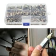 thumbnail image 4 of jinwen Rivet Nut Flat Head Threaded Rivet Nut Insert Assortment Kit 120pcs, 4 of 9