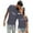 1-Grey, variant on 2025 Casual Solid Color Layering Long Sleeve Shirts for Women with Electrocardiogram Print Round Turtle Neck Long Sleeve Shirt Women Neck Short Sleeve Lover's Women T Shirts Clothes Boy