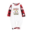 thumbnail image 3 of Penkiiy Pyjamas de Noël pour Famille, Ensemble de Pyjamas Assortis, Carreaux Rouges Renne Vacances Xmas Pyjamas pour Femmes Hommes Enfants Rouge 18-24 Mois, 3 of 5