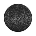 thumbnail image 3 of Spare Tire Cover, Black And White Dotted Wheel Cover Tire Covers for Trailers Car Truck Camper Universal Tire Covering Fits Diameter 17 inch, 3 of 7