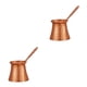 thumbnail image 1 of Naiovety Copper Plated Turkish Coffee Pot Anti Stovetop Handles Hot for Cafe Home Type1 NO1, 1 of 6