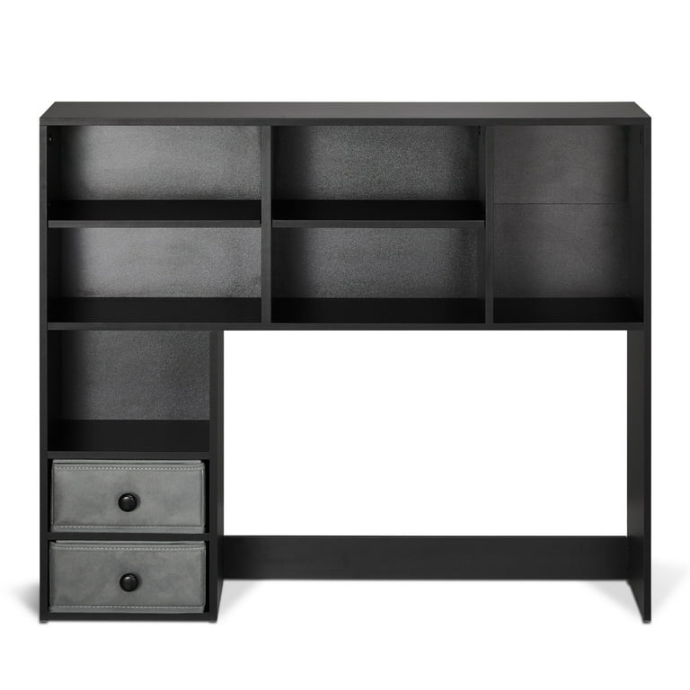 Kffkff Tabletop Bookcase Hutch, Tri-Level Organizer photo 1