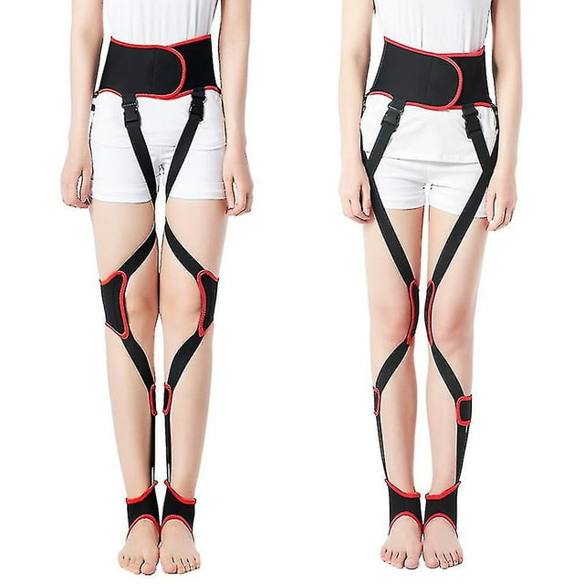 Uds O/x banda correctora de forma de pierna cinturón inclinado rodilla Valgum alisado Corrector de postura banda de belleza para pierna