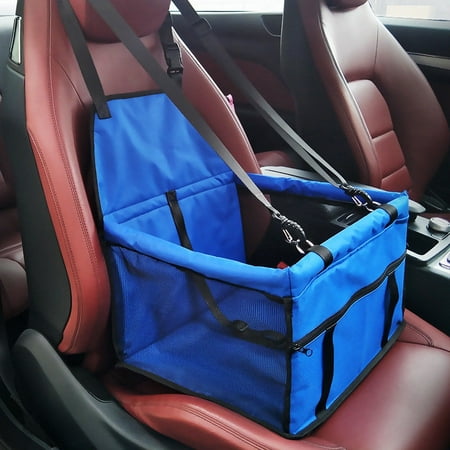 Portable Folding Pets Dogs Cats Car Seat Safe Carrier Beds Puppy Belt ...