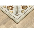 thumbnail image 2 of Oriental Weavers Alfresco Hand-made Wool Area Rug - 28403 - 5' x 8' - in Ivory/ Beige - Vintage Inspired, Hand-Made Wool Rugs, Bedroom, Office Rug, 2 of 2
