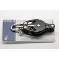 thumbnail image 2 of BLUESHARK 38mm Single Swivel Becket Aluminum Sailing Block Choose Quantity (5-Pack) 2252, 2 of 3