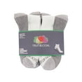 thumbnail image 3 of Fruit of the Loom Men's Dual Defense Cushioned Ankle Socks, 12 Pack, 3 of 7