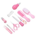 thumbnail image 2 of Infant Health Care  Baby Grooming Kit  Newborn Health Care  Newborn Grooming Kit 10Pcs Baby Health Care Tools Infant  Nail Clipper Scissor Newborn Grooming KitPink, 2 of 8