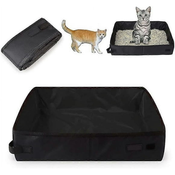 Portable Cat Toilet, Travel Cat Toilet, Cat Litter Box, Portable Cat Litter Box, Foldable Cat Litter