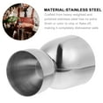 thumbnail image 3 of Bar Jigger Japanese Stainless Steel Double Cocktail Jigger Bartender Tool(2.44"X1.57"X1.57"), 3 of 8