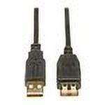 Tripp Lite USB 2.0 Gold Extension Cable, 3', U024-003