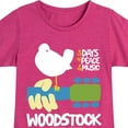 thumbnail image 3 of Woodstock - Guitar - 3 Days of Peace & Music - Toddler & Youth Girls Short Sleeve Graphic T-Shirt, 3 of 5