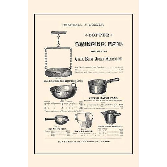 Copper Swinging Pan-Fine Art Canvas Print (20" x 30")