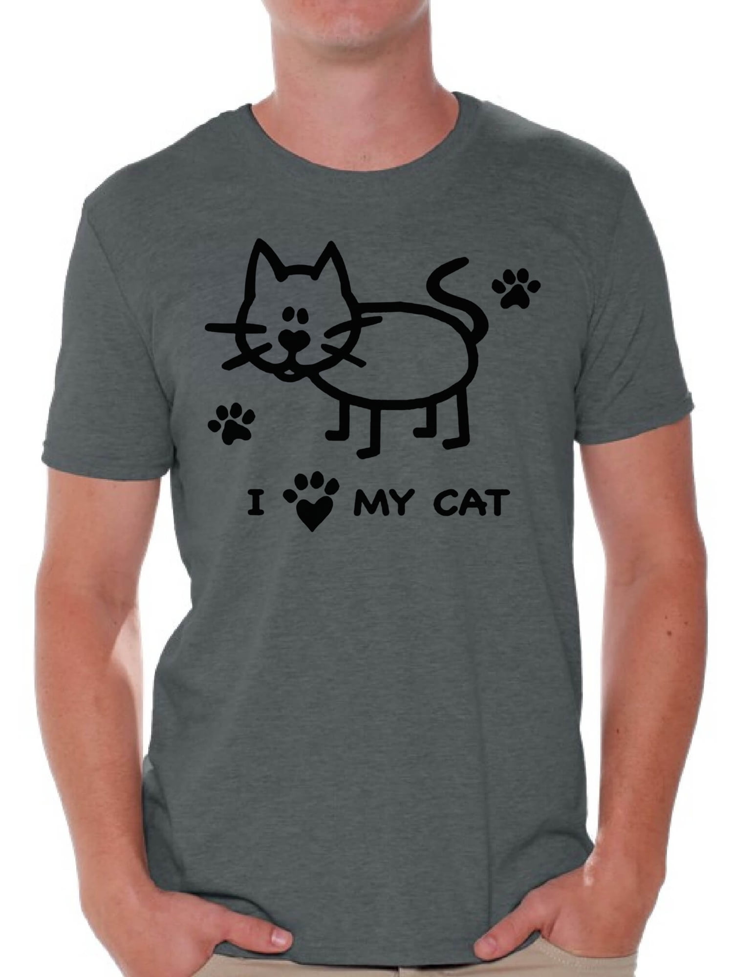 Awkward Styles Cat T-Shirt I Love My 