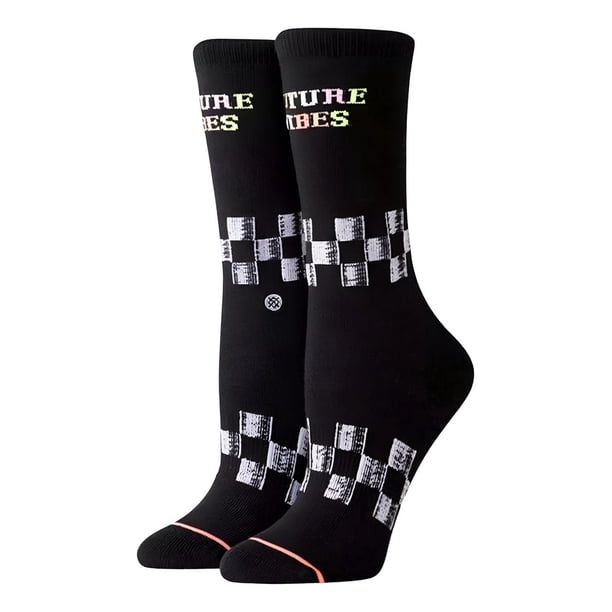 Calcetines Stance Future Vibes Para Mujer Color Multicolor Modelo W525D18FUTBLK