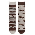 thumbnail image 2 of ODD SOX – Hershey's Milk Chocolate Bar Candy Logo Novelty Crew Socks – Size Large – Men’s 8–12 /, 2 of 5