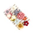thumbnail image 3 of JYYYBF 10Pcs Baby Girl Headbands and Hair Bows, Stretchy Nylon Hairbands for Newborn, Infant, Toddlers, 3 of 6