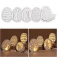 thumbnail image 1 of Molde Yeso Resina Silicona Moho Pascua Lámpara Conejo Silueta Bricolaje, 1 of 9