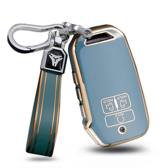 7-Button Key Fob Shell Fit for Kia Carnival 2021 2022 Car Key Cover Anti-Scratched Key Bagtor for KA4 EX SX LX Fiesta 2023