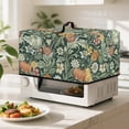 thumbnail image 4 of FOR U DESIGNS Pumpkin Floral Pattern Microwave Oven Cover Foldable Machine Protector Decorative Dustproof Protections for Toaster Oven Home Decoration Accessories-S, 4 of 8