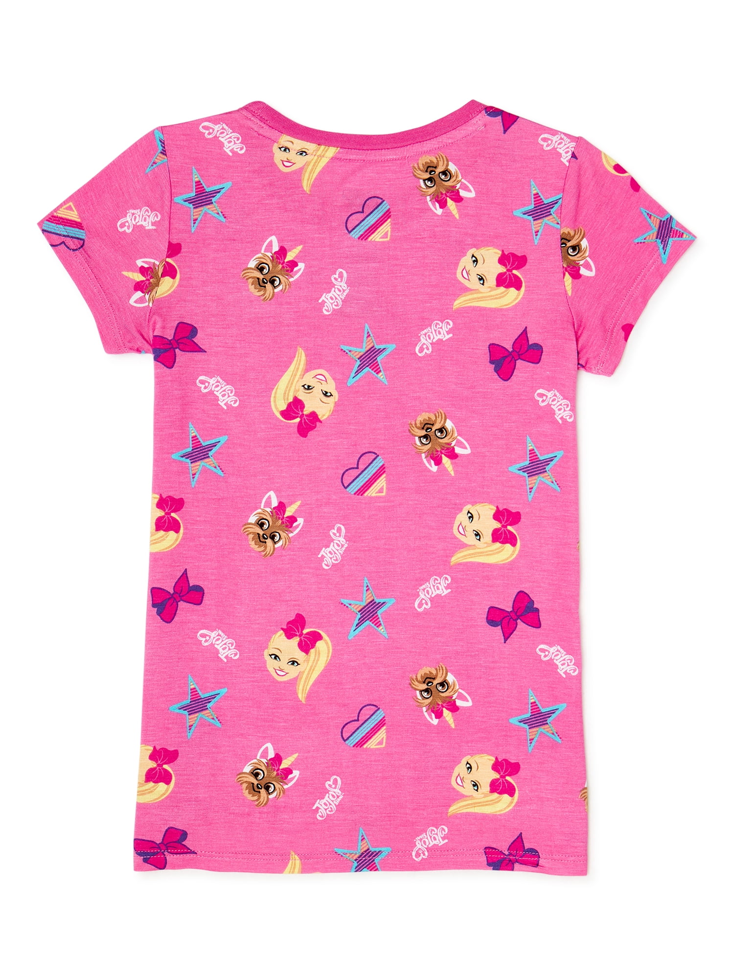 Jojo Siwa Girls Short Sleeve T-Shirt, Sizes 4-16