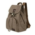 thumbnail image 2 of Fmbmuo Vintage Canvas Backpack - 30L Vintage Backpack, Outdoor Hiking, School and Travel Daypack (Coffee), 2 of 4