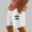 White(New), variant on PNTUTB Men's Fashion Print Lightweight Breathable Elastic Waist Drawstring Relaxed Casual Shorts