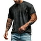 thumbnail image 1 of Manga Corta de Verano Tops de la Moda Casual de los Hombres de Color Sólido Solapa Top Camiseta Cuello Redondo, Camiseta Casual Ligera, 1 of 9