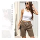 thumbnail image 5 of Bermudas Casuales Para Mujer Con Cordón Elástico Ajustable, 5 of 5