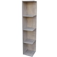 thumbnail image 2 of Mueble Librero Esquinero Hogare Color Roble Mueble Esquinero, 2 of 9