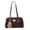 咖啡色, variant on Pu Leather Armpit Bag Large Lightweight for Women Daily Use And Special Occasion (Brown)